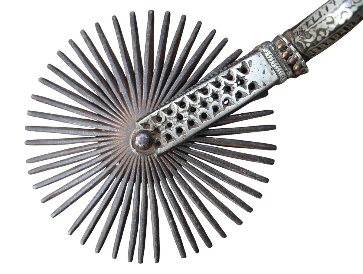 Pair Of South American Gaucho Spurs, 19th Century-photo-3