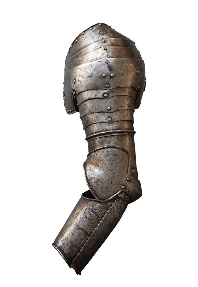 Bras et épaule d’armure, Italie du Nord (Milan ou Brescia), milieu du XVIe siècle -photo-4