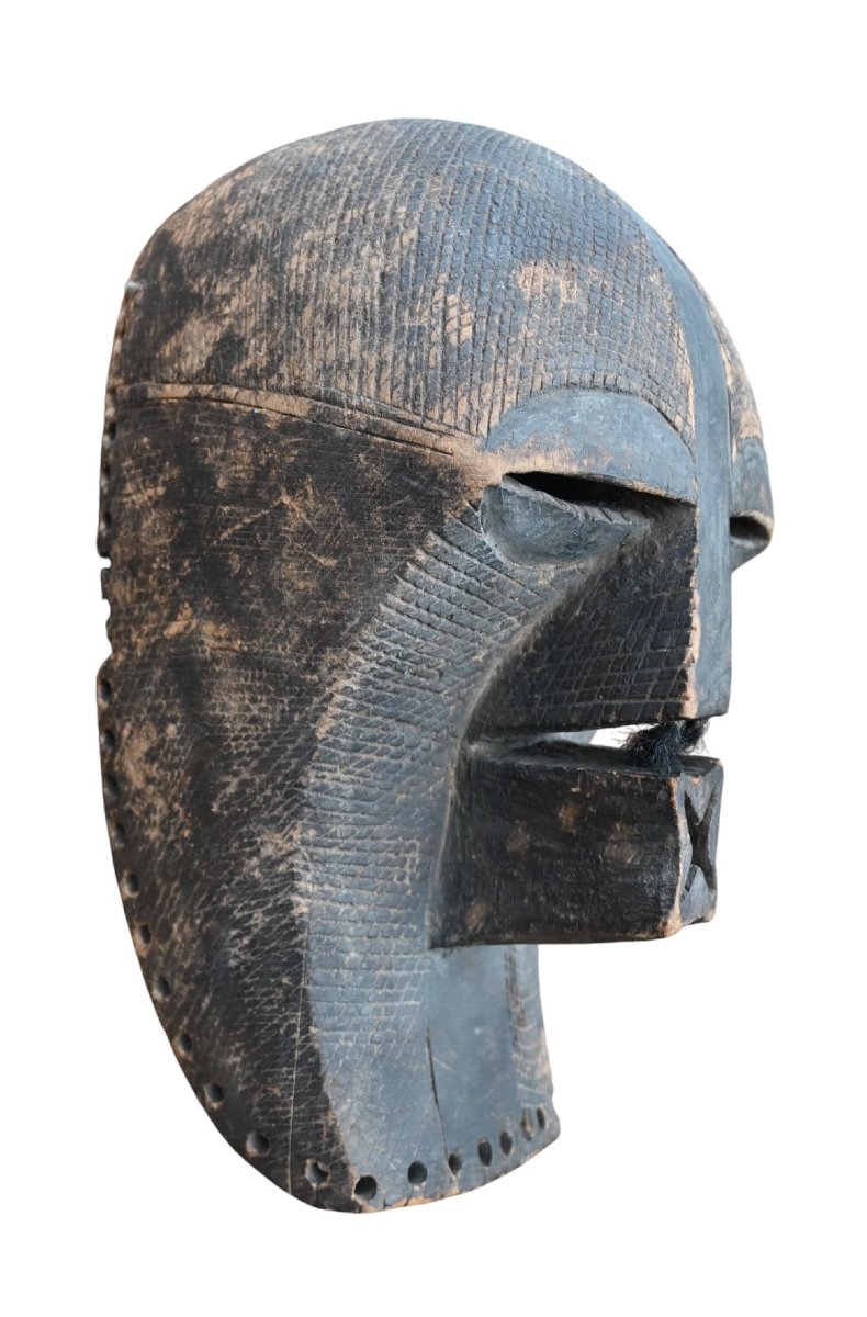 Masque Kifwebe Songye, RDC – fin XIXe / début XXe siècle-photo-2