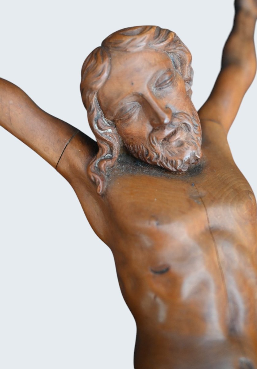 Corpus Christi In Boxwood (palm), Late 18th Century-photo-2