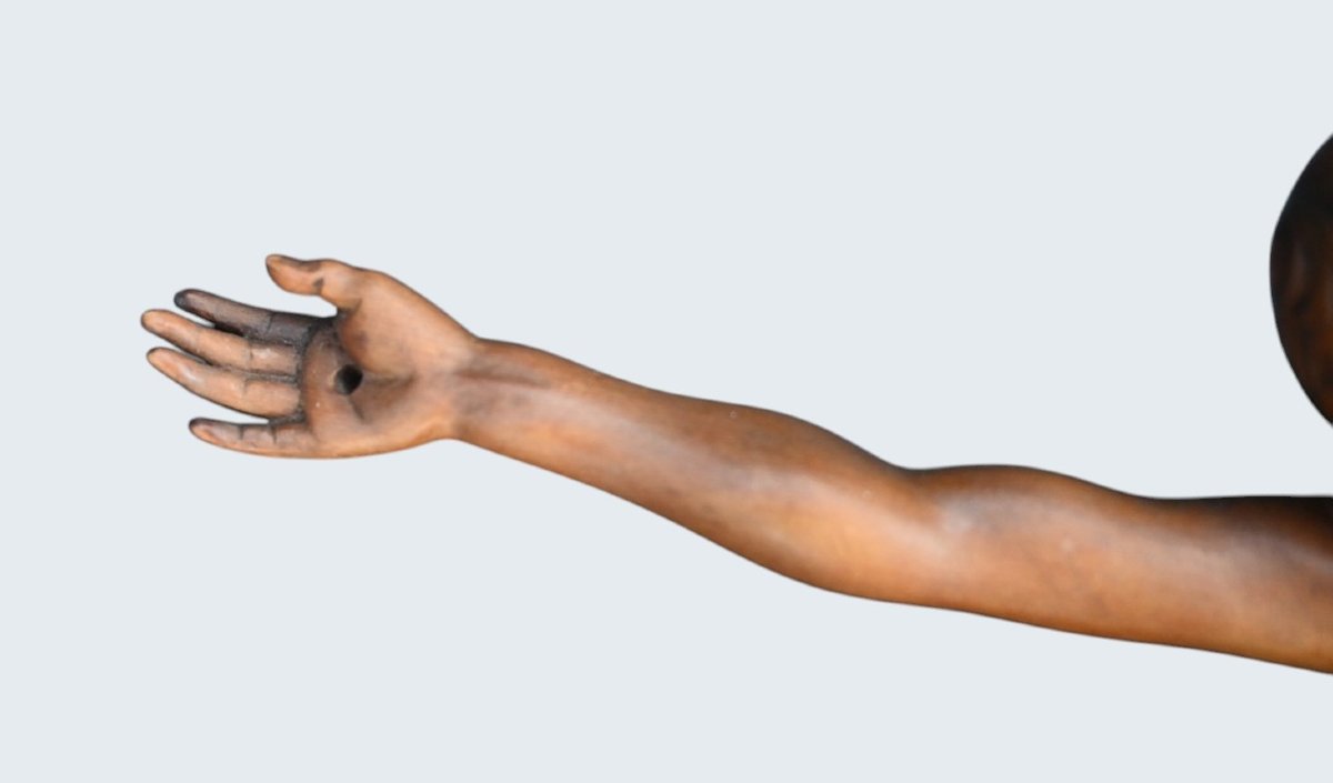 Corpus Christi In Boxwood (palm), Late 18th Century-photo-2