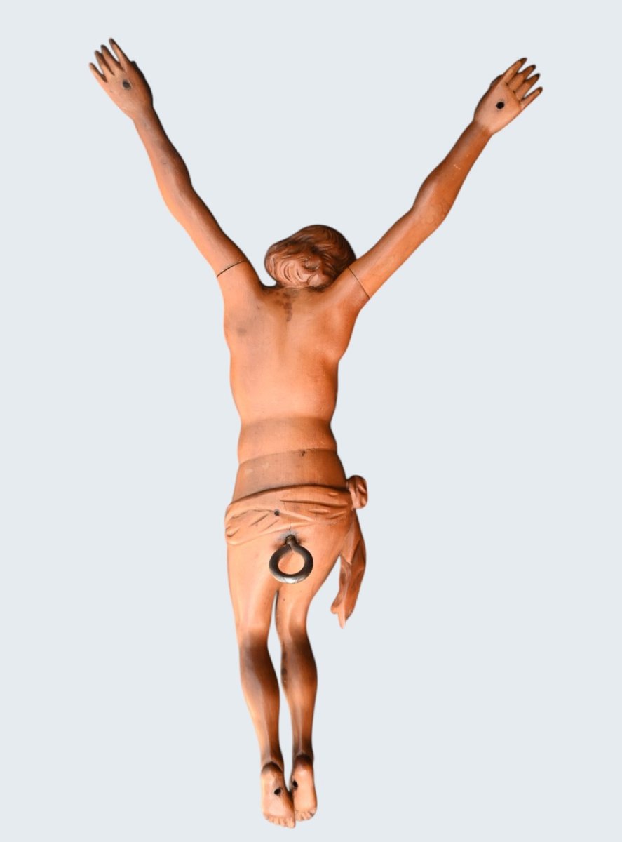 Corpus Christi In Boxwood (palm), Late 18th Century-photo-4