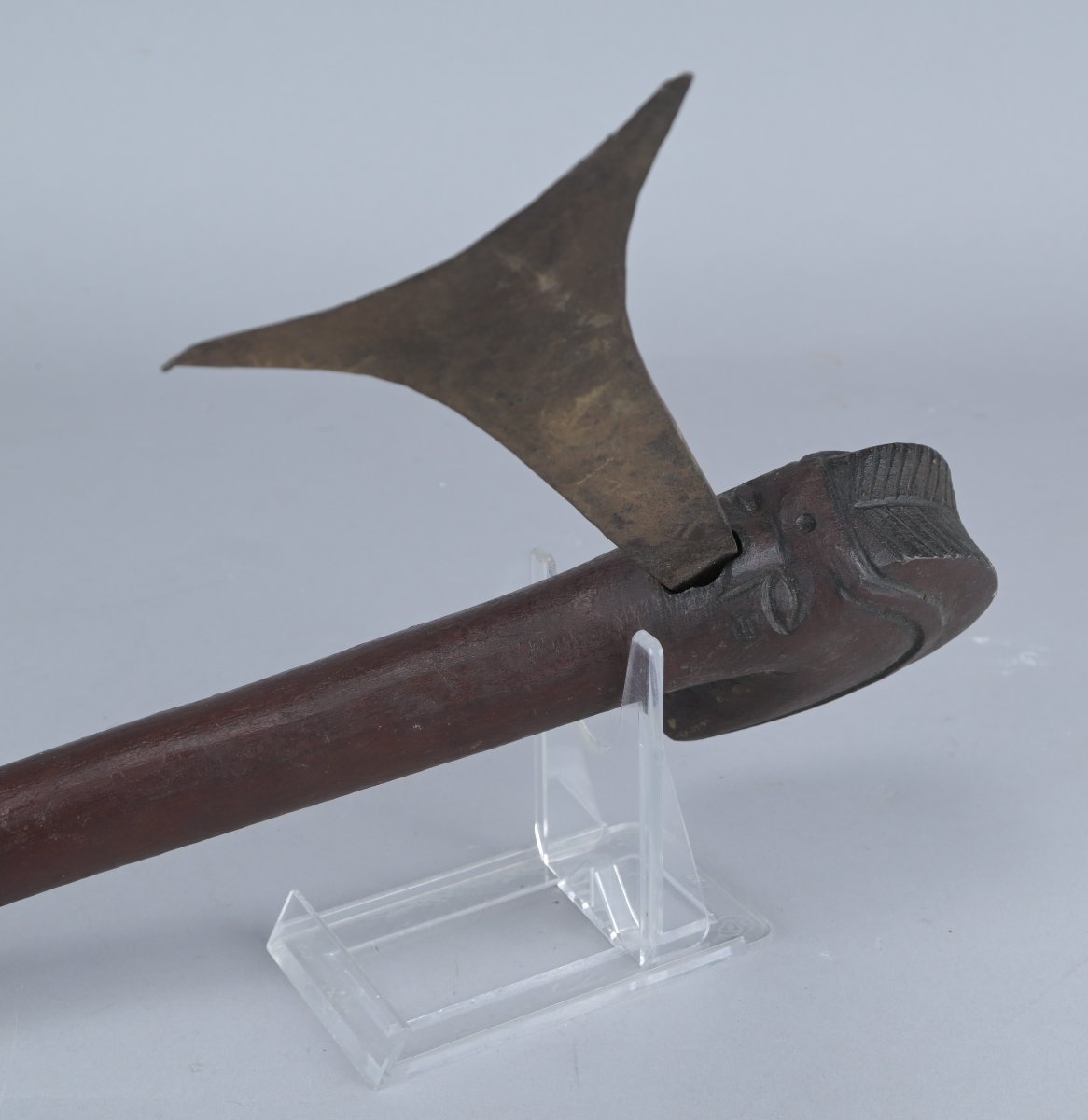 Mbala Axe From The Congo, Early 20th Century-photo-2