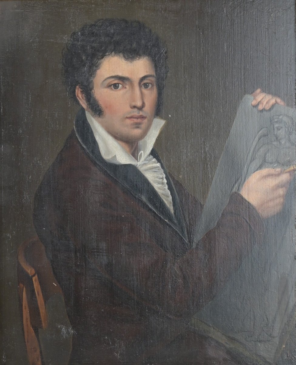 Joseph-denis Odevaere (bruges 1775 – Brussels 1830), Self-portrait-photo-2