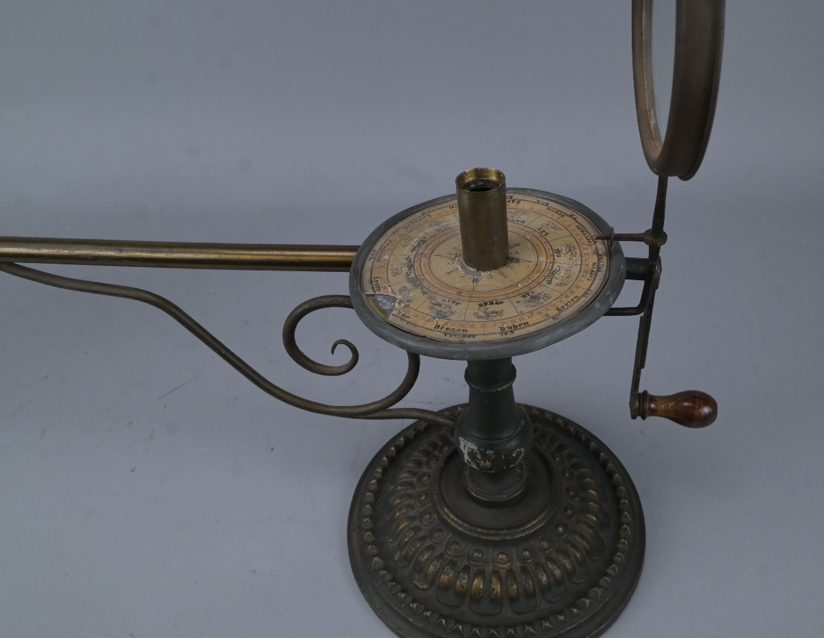 Planétaire mécanique avec globe terrestre – Allemagne, fin du XIXe siècle-photo-4