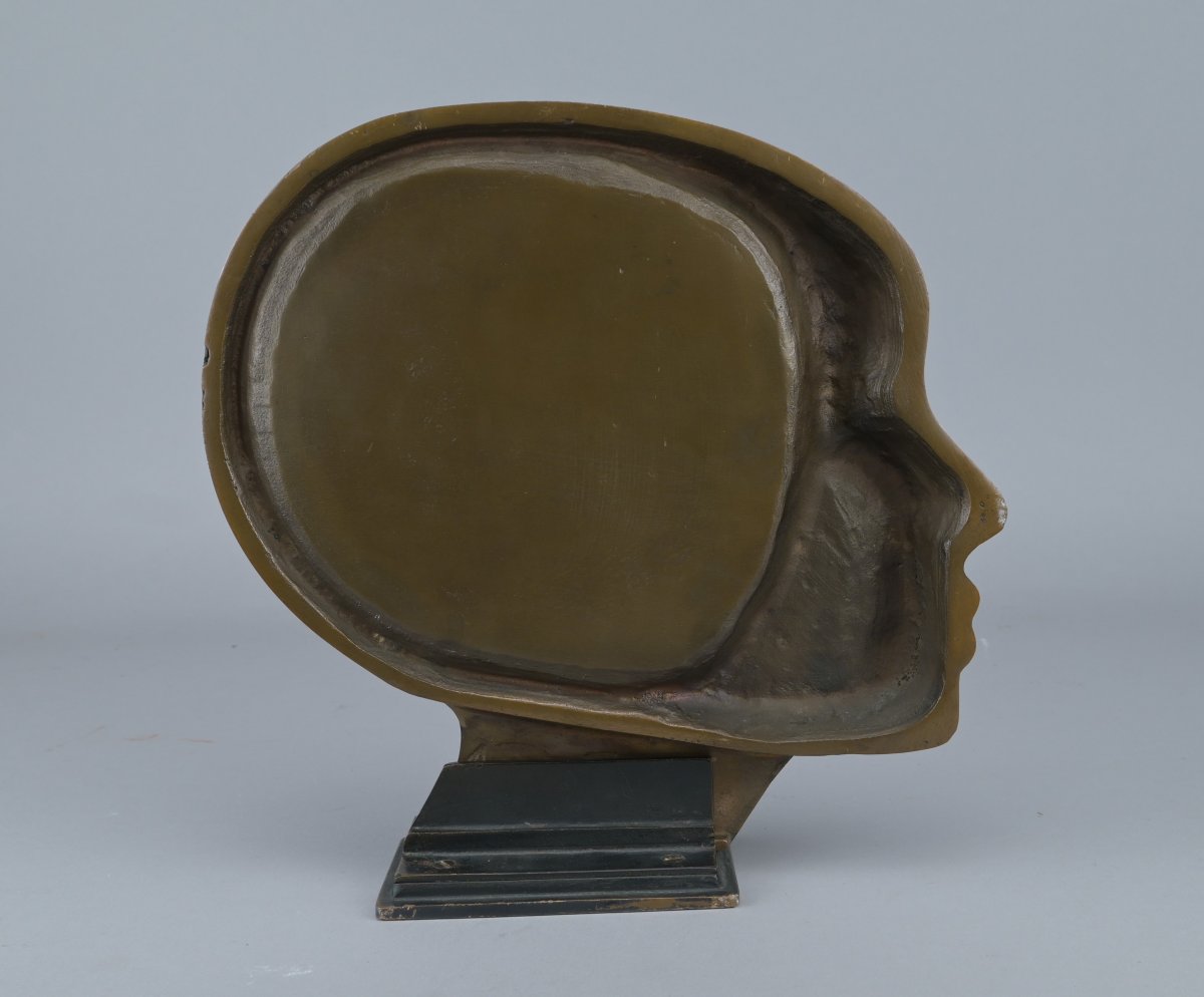 Raf Verjans (1935–2022), coupe-sculpture en bronze-photo-3