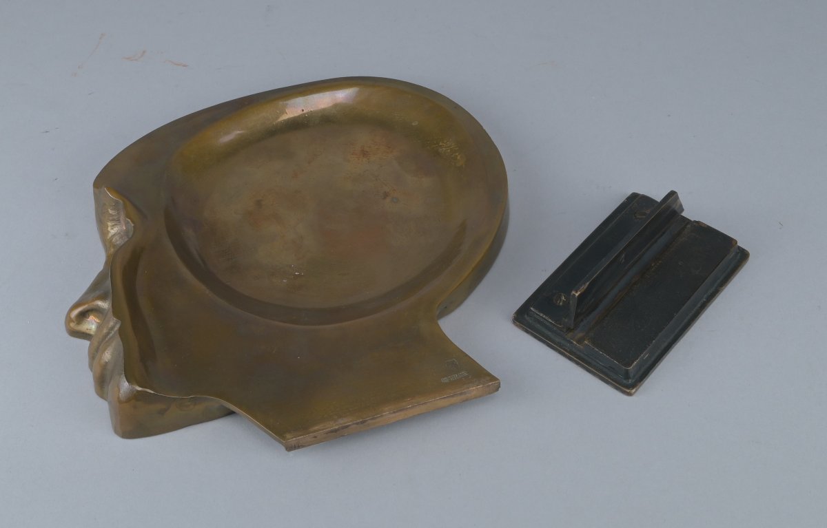 Raf Verjans (1935–2022), coupe-sculpture en bronze-photo-4