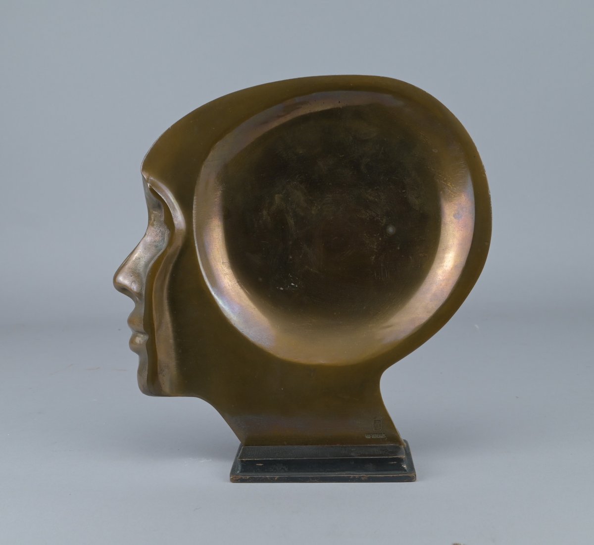 Raf Verjans (1935–2022), coupe-sculpture en bronze