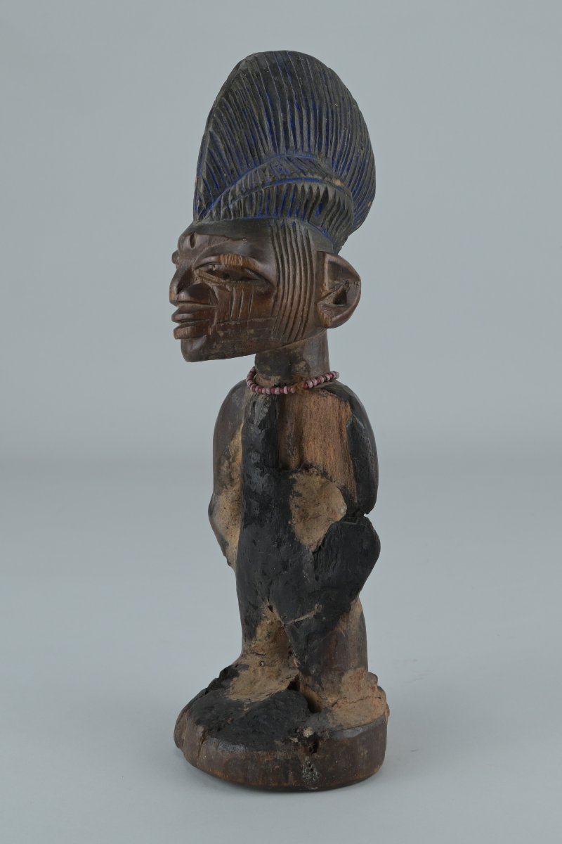 Figure Yoruba Ere Ibeji — début du XXe siècle-photo-3