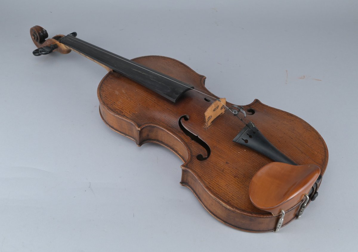 Violin By Joannes Georgius Huber, Vienna, 1761-photo-2