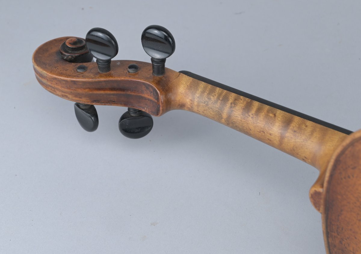 Violin By Joannes Georgius Huber, Vienna, 1761-photo-3