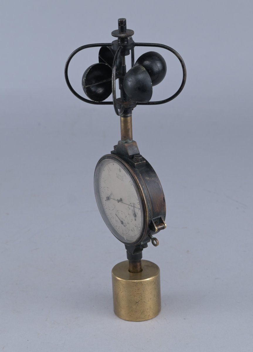 Mine Anemometer With Cups, Circa 1900-photo-3