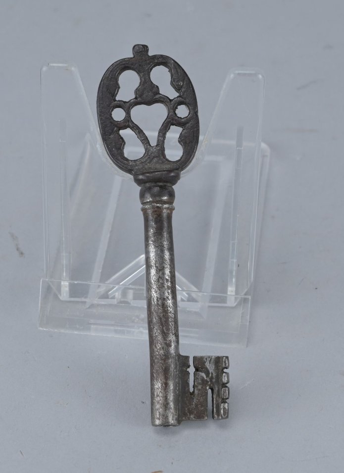 Large Wrought-iron Key, 16th–17th Century