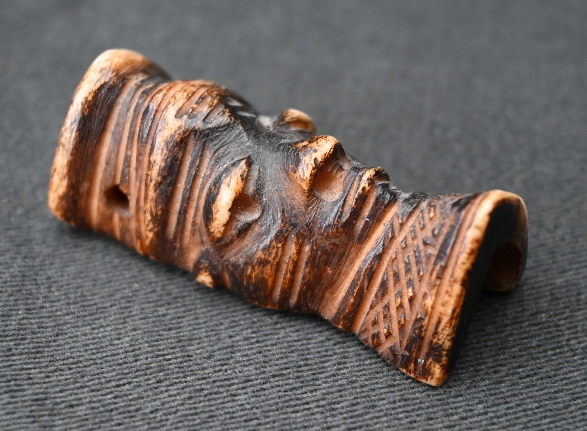  Pende Bone Amulet, Ikhoko Rd Congo