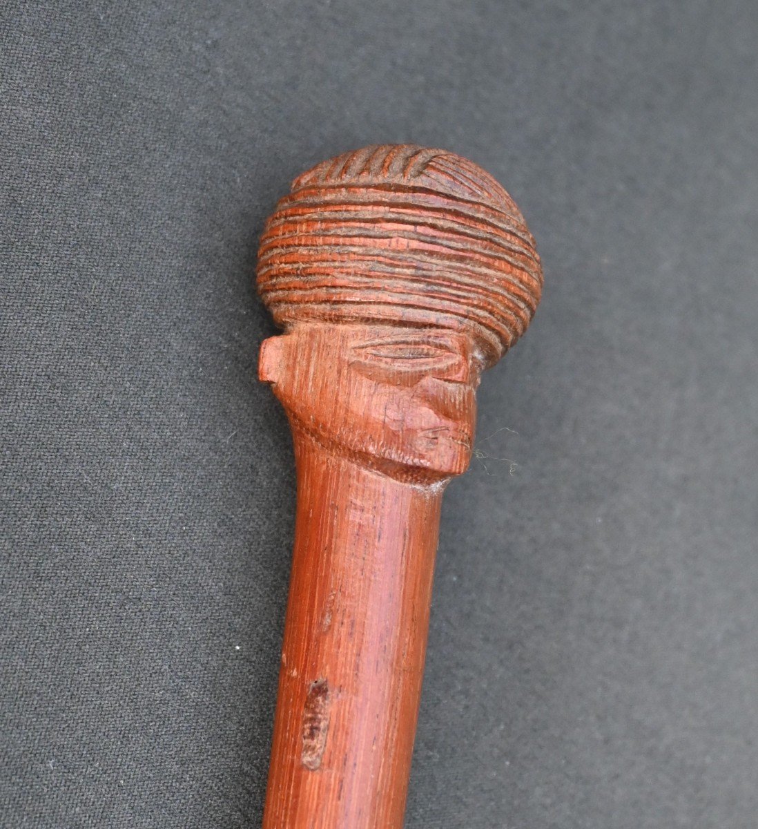 Old Tribal Comb From Chokwe/tshokwe Or Lwena, Dr Congo-photo-3