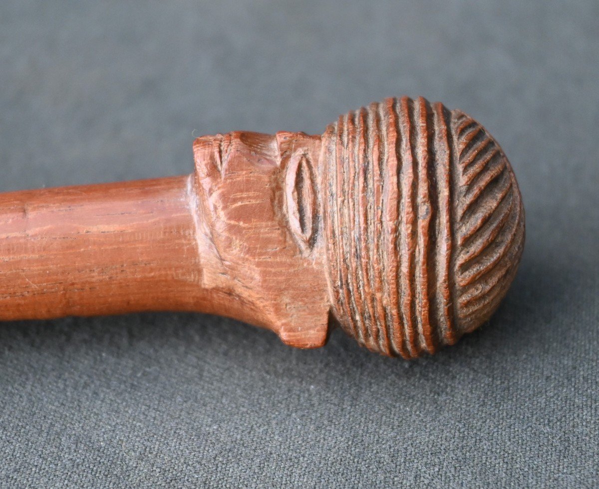Old Tribal Comb From Chokwe/tshokwe Or Lwena, Dr Congo-photo-2