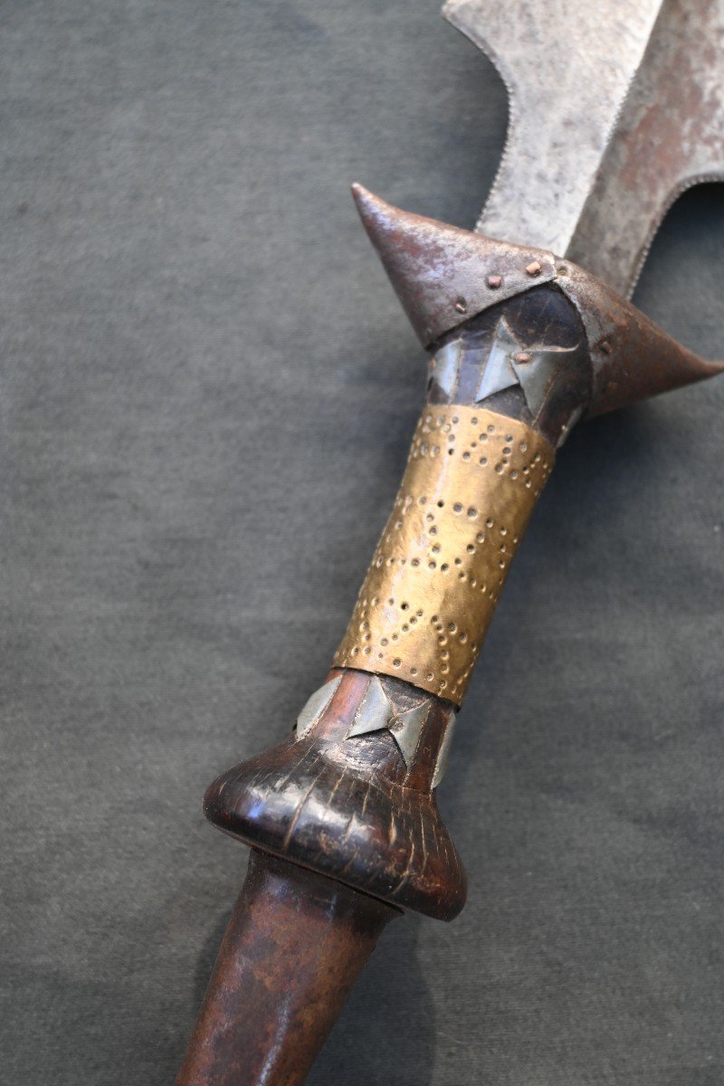 Superb Knife From The Tetela Tribe, Dr Congo-photo-1