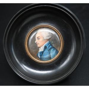 XIX Century Round Miniature