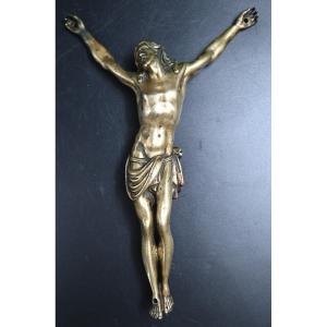 Grand Christ En Bronze - Corpus Christi - Crucifix - XVIIe - XVIII  Siècle