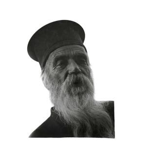 Grande Photo Vintage Originale De Victor Elschansky "patriarche"