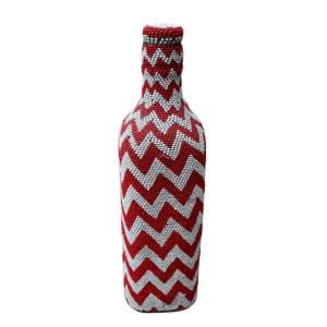 Tutsi Prestige Beaded Bottle,- Rwanda