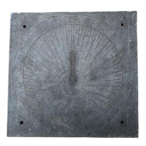 19th Century Slate Sundial, Amiens