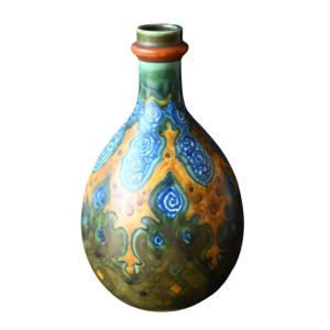 Stoneware Vase Marken Gouda Holland, Early 1900s