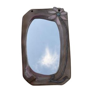 Ady Kroyer, Denmark 1933-2016, Miroir En Céramique Vers 1960