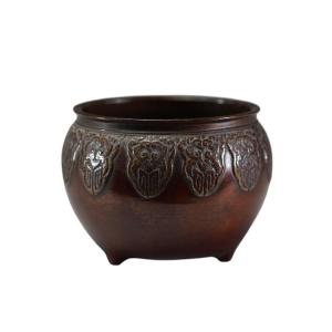 China, Bronze Incense Burner With Archaic Decoration, Qing Dynasty, 19th Century
