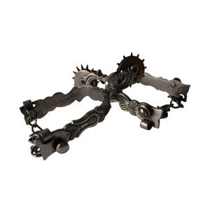 Pair Of Antique Spanish Colonial Spurs 1780-1830