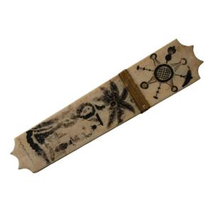 19th Century Bone Needle Case