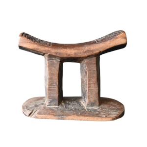 Appui-nuque Kuba en bois (Début du XXe siècle) RD Congo