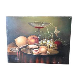19th Century Still Life On Copper – In The Tradition Of The Flemish School