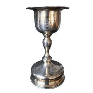 Calice et patène orthodoxes russes – Début du XXe siècle