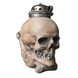 Large Antique Pipe With A Skull Motif, Circa 1880.