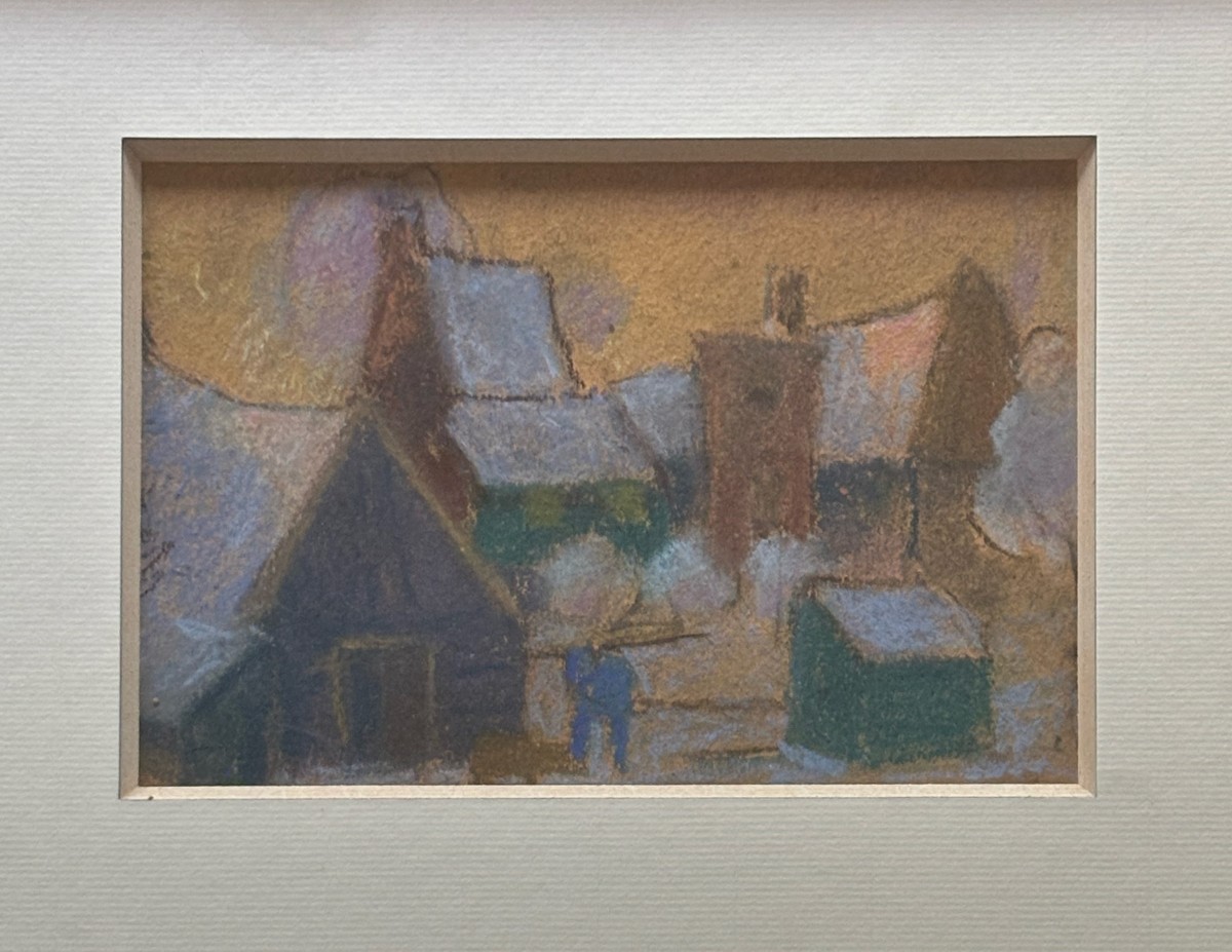 Paire de paysage :école de Volendam circa 1910-photo-2