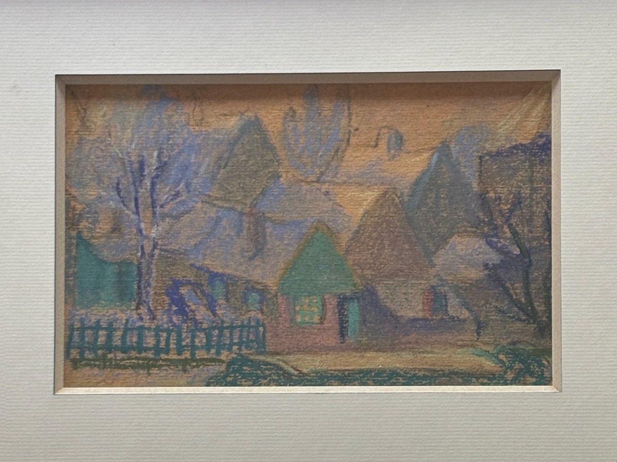 Paire de paysage :école de Volendam circa 1910