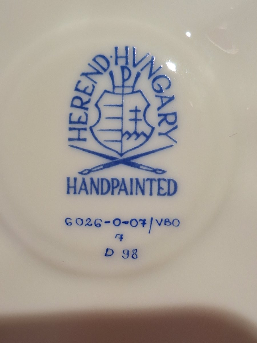 Herend Porcelain Candy Dish-photo-4