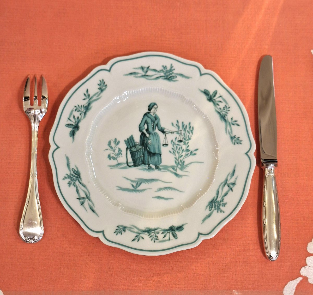 Haviland Limoges Porcelain Dessert Service-photo-3