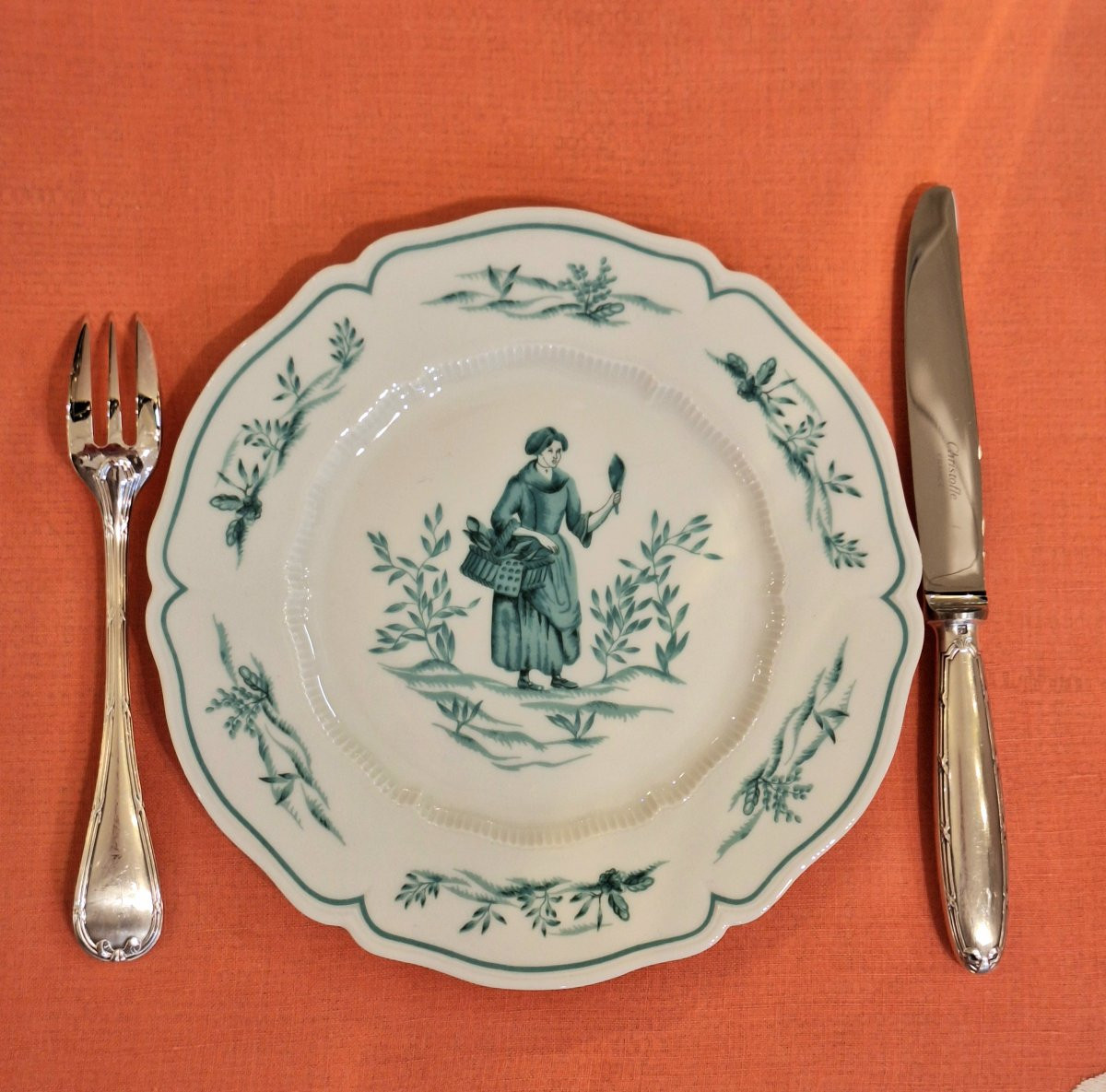 Haviland Limoges Porcelain Dessert Service-photo-1