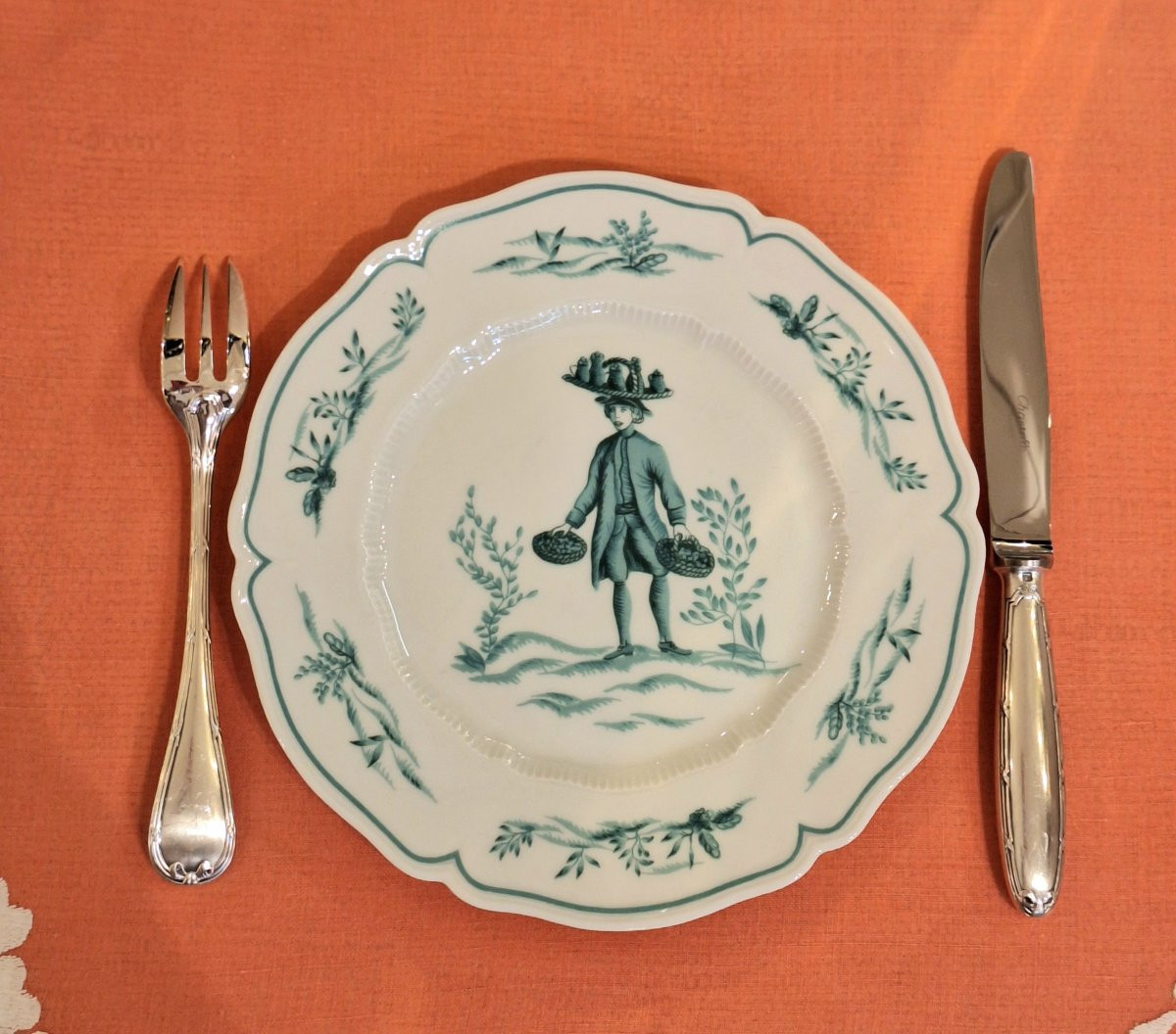 Haviland Limoges Porcelain Dessert Service-photo-3