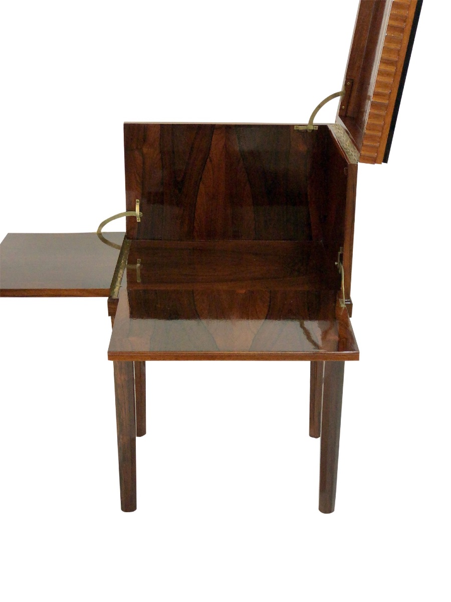 Art Deco Folding Bar Cabinet-photo-3