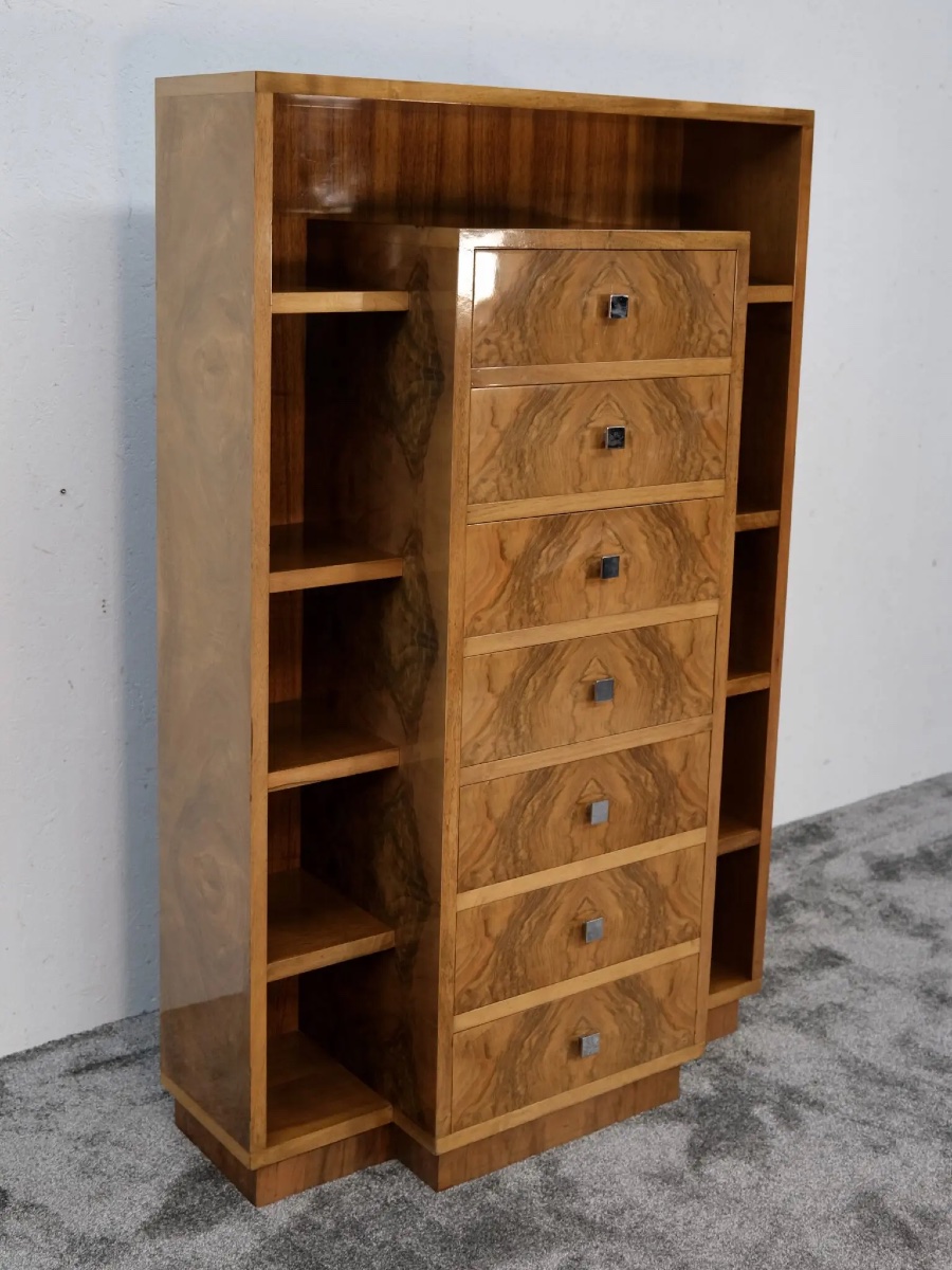 Art Deco Chest Of Drawers, France Circa 1940-photo-2