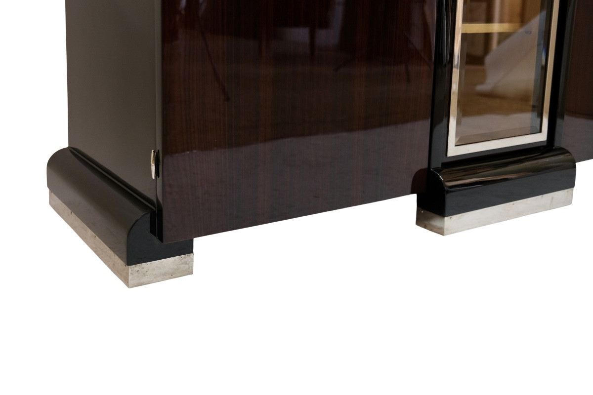 Art Deco Sideboard With Display Compartment-photo-4
