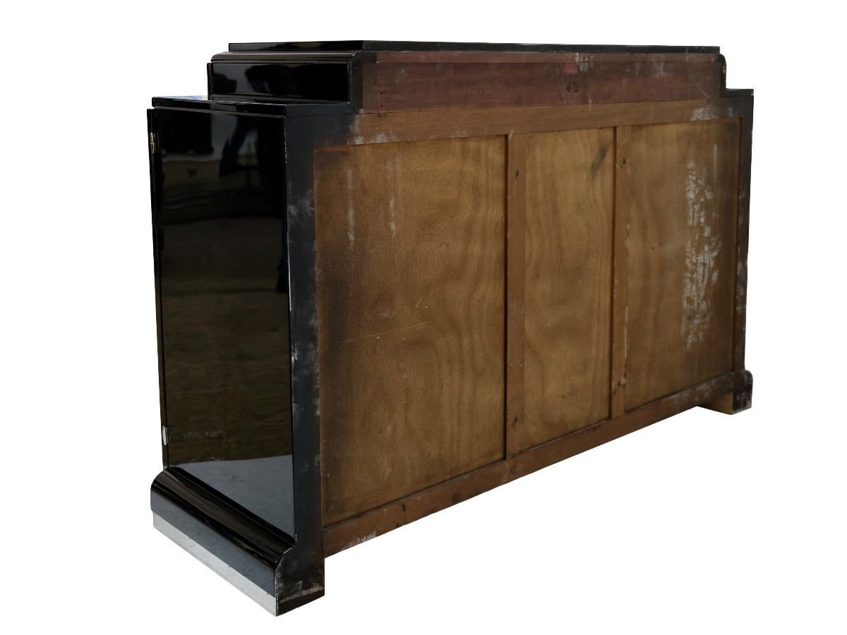 Art Deco Sideboard With Display Compartment-photo-6