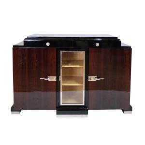 Art Deco Sideboard With Display Compartment