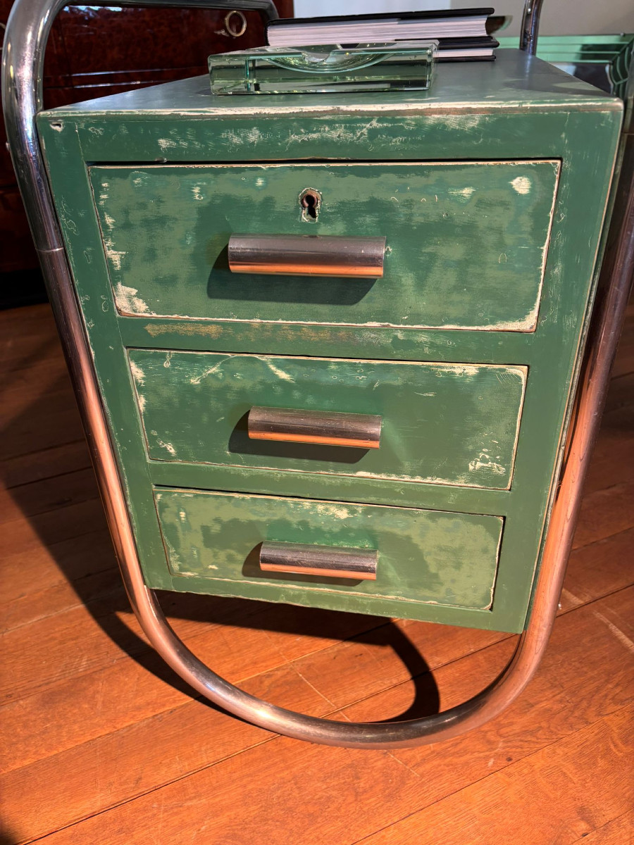 Art Deco Desk Set Circa 1930-photo-4