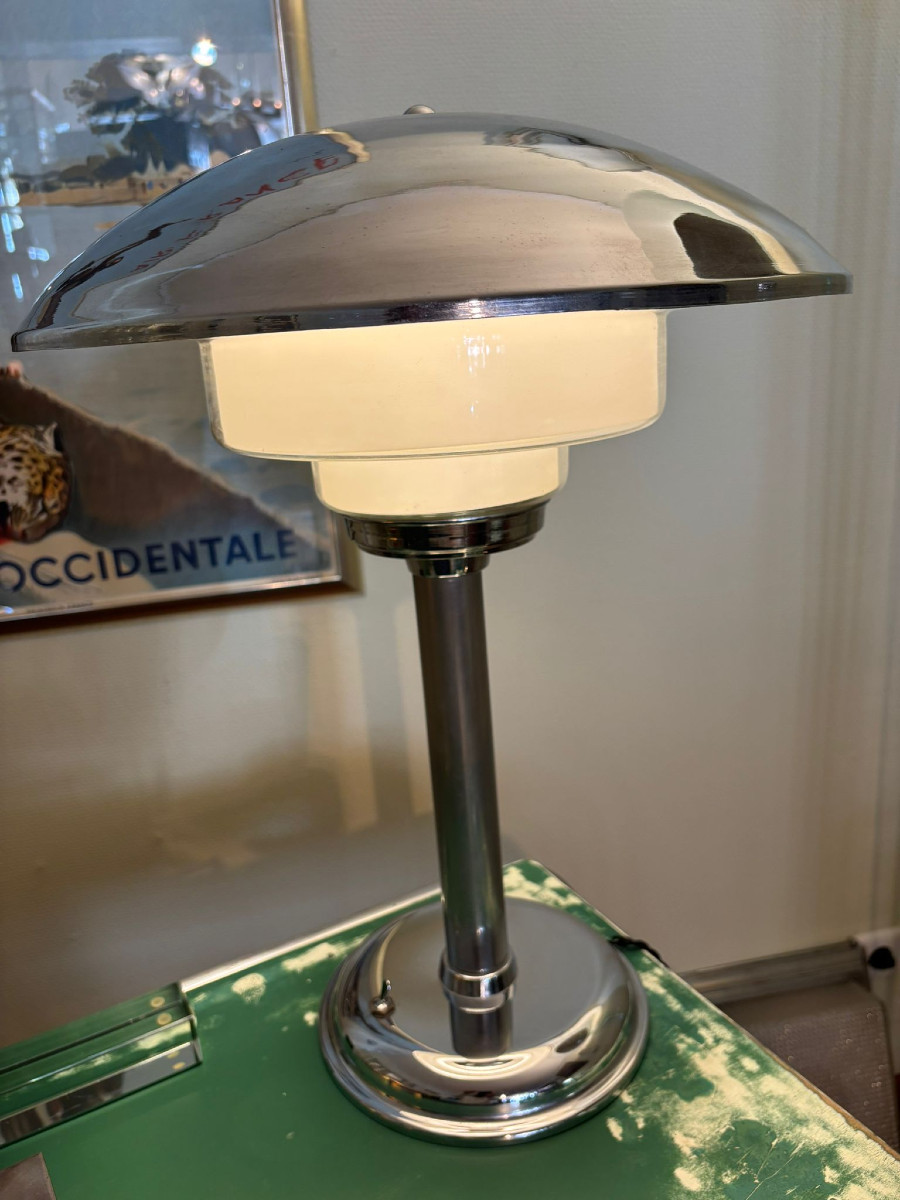 Lampe de bureau Art Déco Otto Müller vers 1930