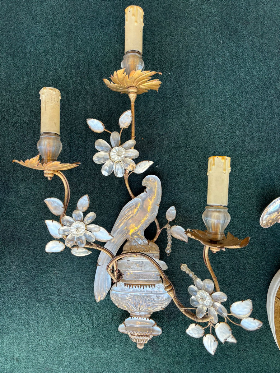 Paire d´appliques Art Déco Baguès Paris-photo-2