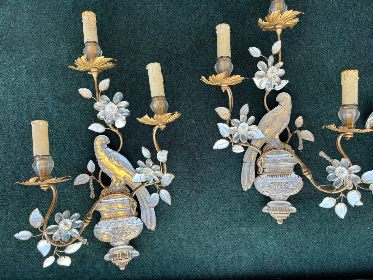 Paire d´appliques Art Déco Baguès Paris